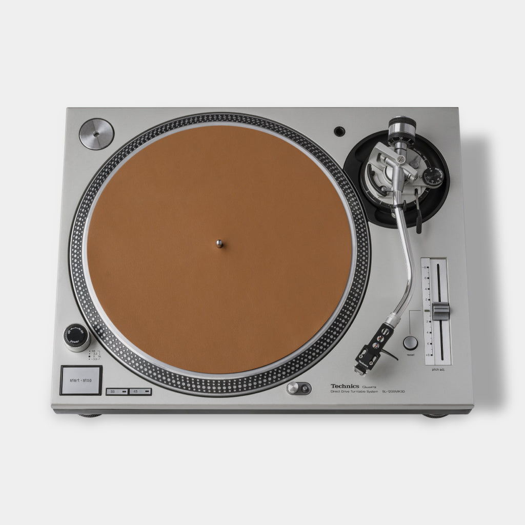 Turntable Leather Platter Mat