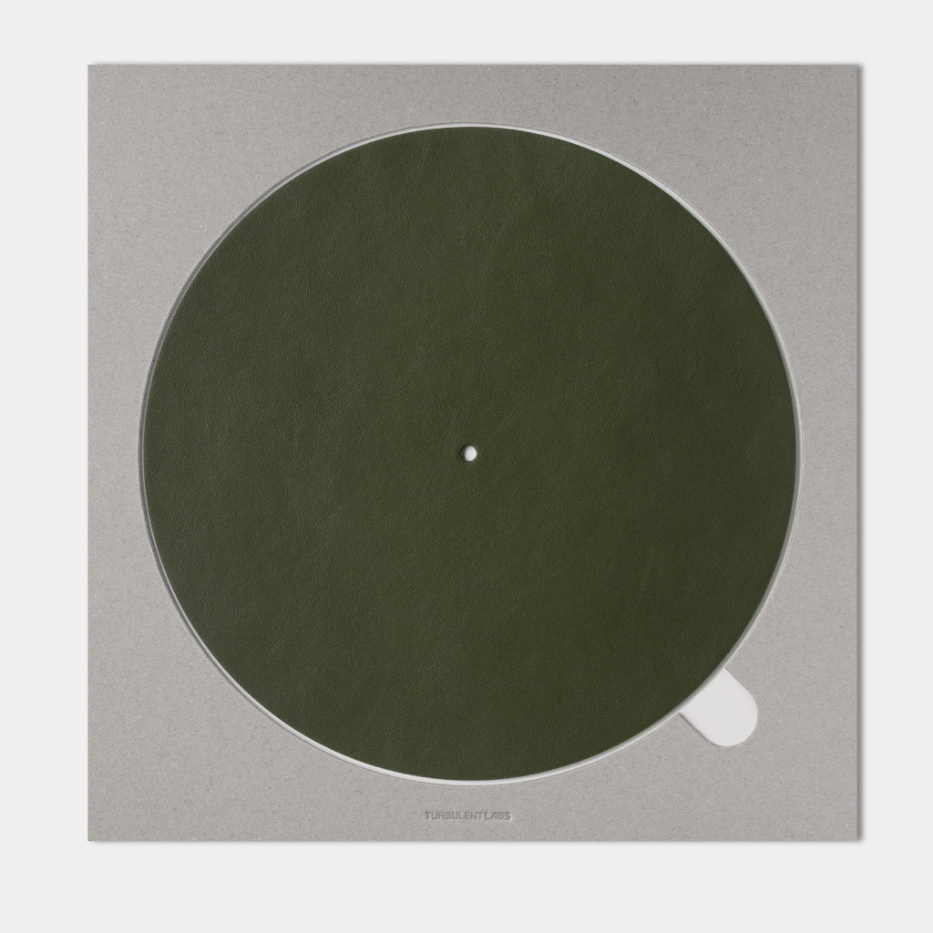 Turntable Leather Platter Mat