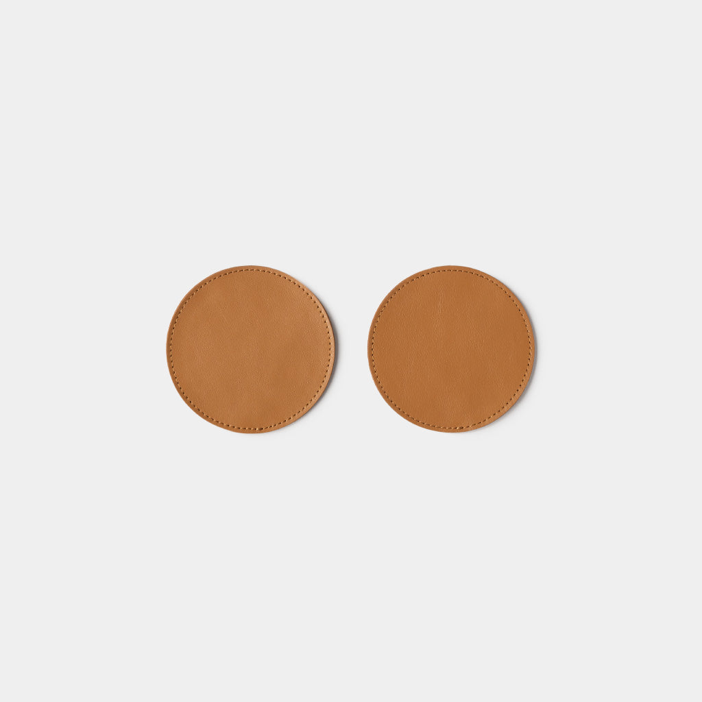 Leather Coasters Round