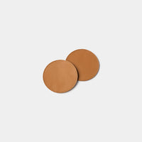 Leather Coasters Round