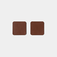 Leather Coasters Square