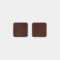 Leather Coasters Square