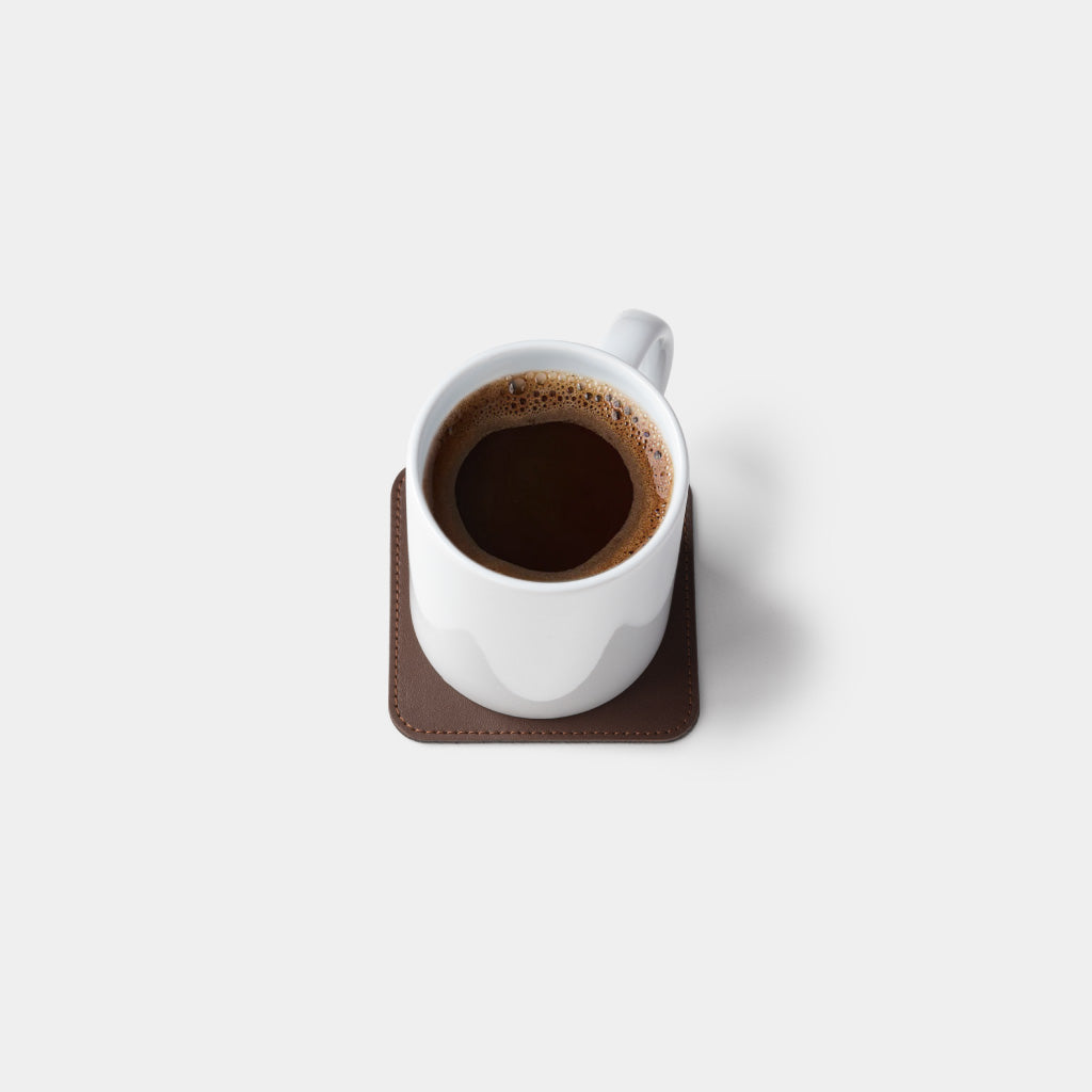 Leather Coasters Square