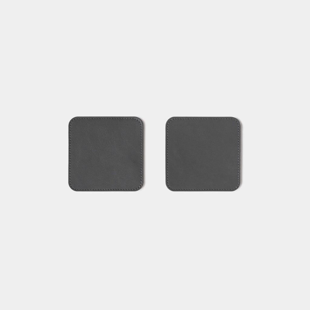 Leather Coasters Square