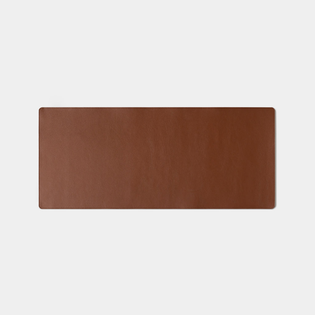 Leather Desk Mat - Caramel