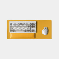 Leather Desk Mat - Lemon