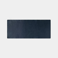Leather Desk Mat - Navy
