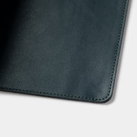 Leather Desk Mat - Teal