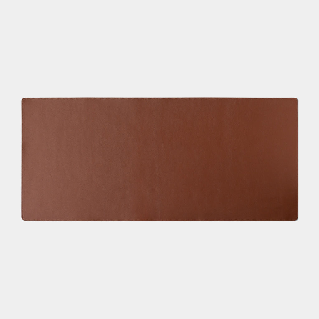 Leather Desk Mat XL - Caramel