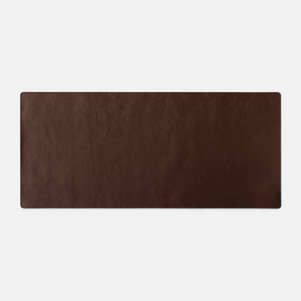 Leather Desk Mat XL - Coffee
