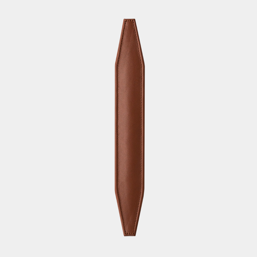 Grado Leather Headband - Caramel