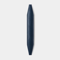 Grado Leather Headband - Navy