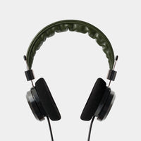 Grado Leather Headband - Olive