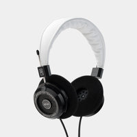 Grado Leather Headband - White