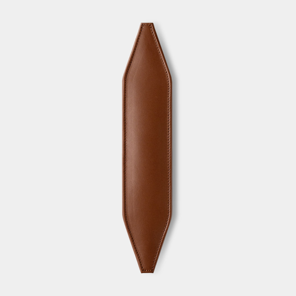 Grado Leather Headband XL - Caramel