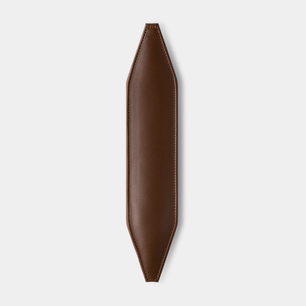 Grado Leather Headband XL - Coffee