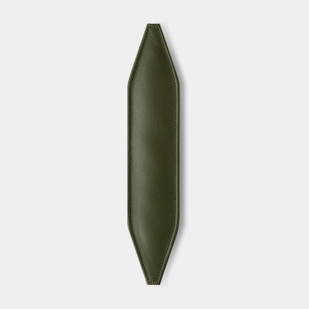 Grado Leather Headband XL - Olive