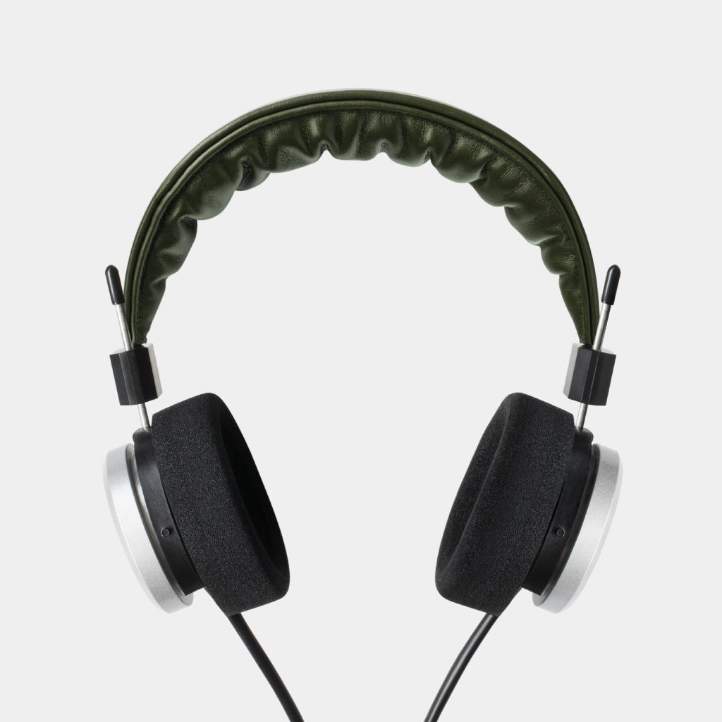 Grado Leather Headband XL - Olive