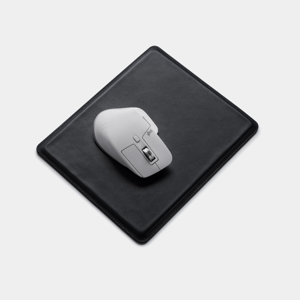 Leather Mousepad - Black