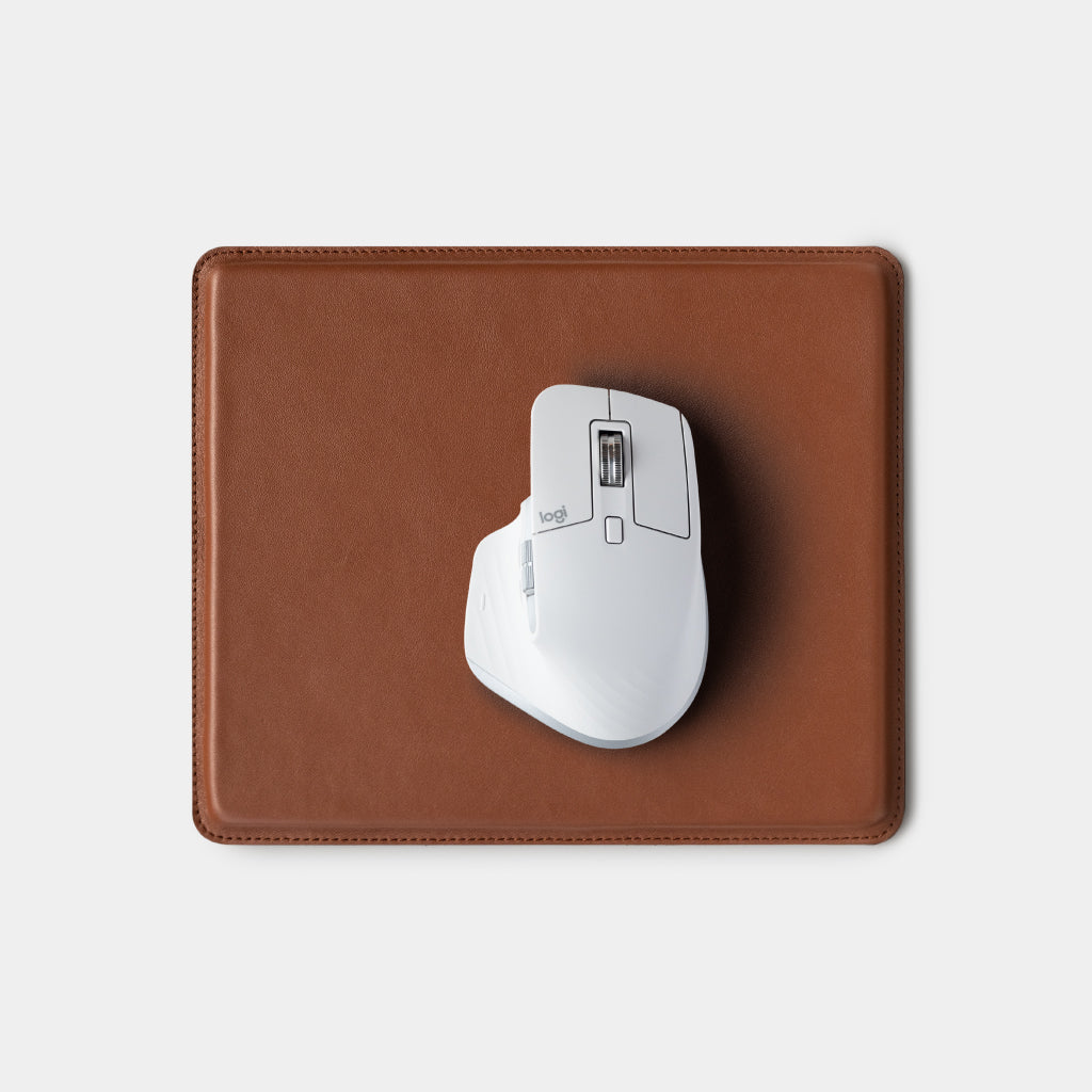 Leather Mousepad - Caramel