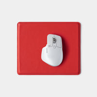 Leather Mousepad - Cranberry