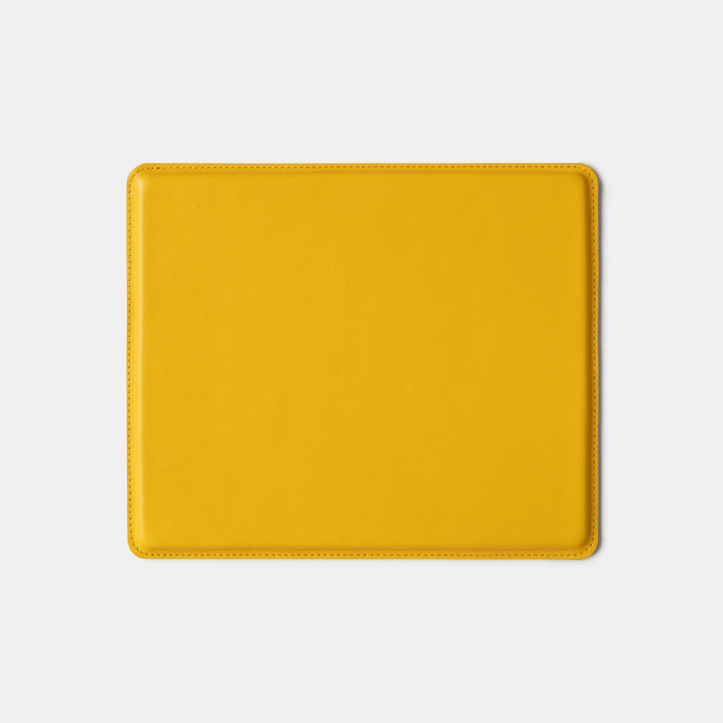 Leather Mousepad - Lemon