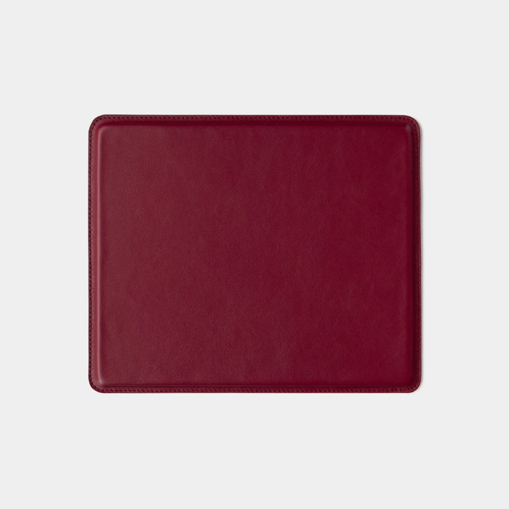 Leather Mousepad - Merlot