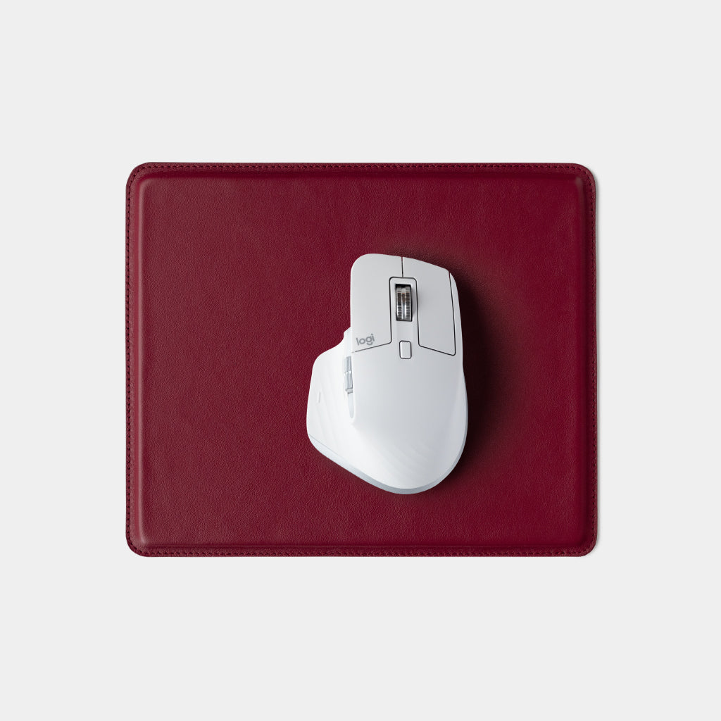 Leather Mousepad - Merlot
