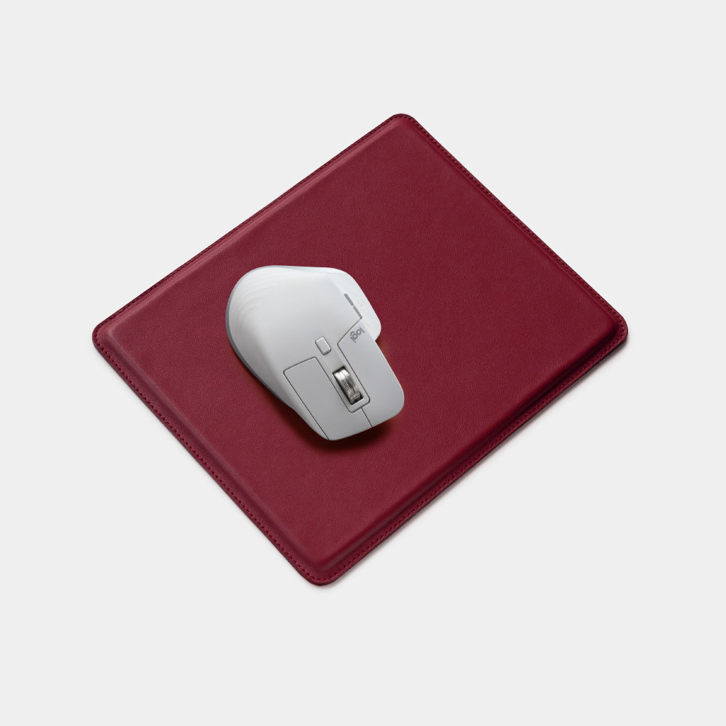 Leather Mousepad - Merlot