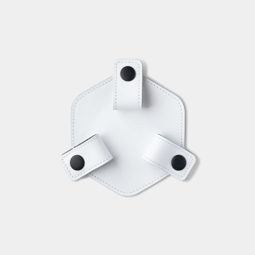Tri Cable Snap - White