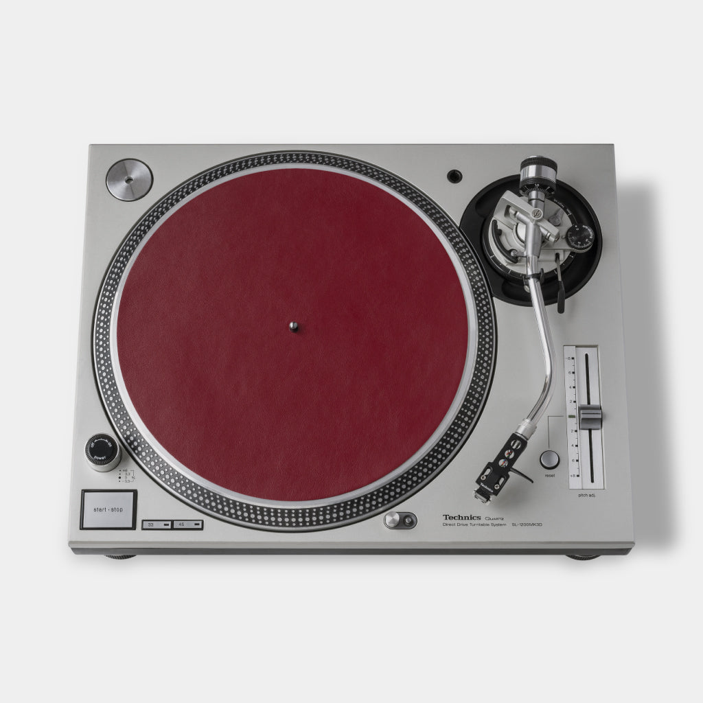 Turntable Leather Platter Mat