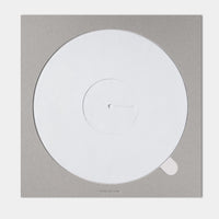 Turntable Leather Platter Mat - White